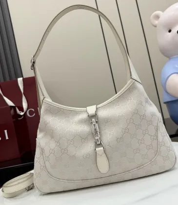 Gucci 863137 Ivory GG Supreme Canvas Hobo Shoulder Bag Adjustable Strap Handbag #A65971 Gucci 863137 Ivory GG Supreme Canvas Hobo Shoulder Bag Adjustable Strap Handbag #A65971