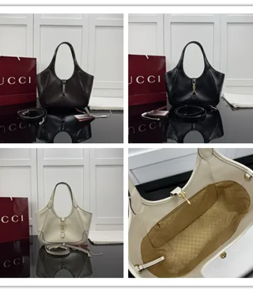 Gucci 866646 Leather Hobo Bag, Top Quality, 26x23x11cm #A61847