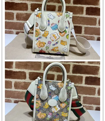 Gucci Mini Tote Bags With Cute Cartoon Character Prints Dual Design #A52726