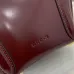 Gucci Bamboo Top Handle Bag 805832 Red 16x14x11.5cm #A62931
