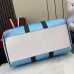 Gucci Blue Gradient GG Canvas Duffel Bag With Contrast Straps #A52607