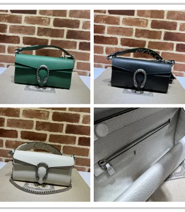 Gucci Dionysus Leather Crossbody Bag Collection in Striking Colors size:25×14×4cm #A53687