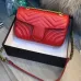 Gucci Fashion Love heart V Wave Pattern Satchel Designer Shoulder Bag Chain Handbag Luxury Crossbody Purse Lady Tote bags With Logo #9874162