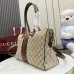 Gucci GG Canvas Handbag 866734 Beige 38.5x22.5x13cm #A62930