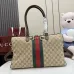 Gucci GG Canvas Handbag 866734 Beige 38.5x22.5x13cm #A62930