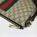 Gucci GG Canvas Web Stripe Clutch 523603 Beige 30.5x24x4.5cm #A62944