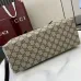 Gucci Signature GG Canvas Tote Bag With Leather Trim Details  #A51001