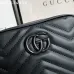 Gucci GG Marmont Nano Quilted Leather Camera Bag, 18 x 12 x 6 cm #A63214