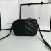 Gucci GG Marmont Nano Quilted Leather Camera Bag, 18 x 12 x 6 cm #A63214
