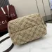Gucci GG Marmont Quilted Canvas Tote Bag, 17.5 x 17 x 12.5 cm #A63209