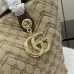 Gucci GG Marmont Quilted Canvas Tote Bag, 30 x 23 x 18 cm #A63211