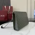 Gucci Green GG Pattern Clutch Bag 768255 #A55684