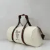 Gucci Canvas Duffle Bag Collection With Web Straps And Signature Branding #A51218