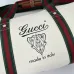 Gucci Canvas Duffle Bag Collection With Web Straps And Signature Branding #A51218