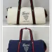 Gucci Canvas Duffle Bag Collection With Web Straps And Signature Branding #A51218
