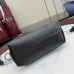 Gucci Leather Top Handle Bag 871595 Black 25.5x14x8cm #A62941