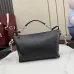 Gucci Leather Top Handle Bag 871595 Black 25.5x14x8cm #A62941