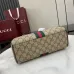 Gucci Vintage - Inspired Top Handle Bag With GG Canvas And Web Stripe size:25×18×10cm #A53745
