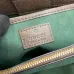 Gucci Vintage - Inspired Top Handle Bag With GG Canvas And Web Stripe size:25×18×10cm #A53745