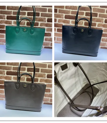 Gucci Leather Tote Bag Collection in Rich, Versatile Hues size:38×28×15cm #A53688