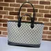 Gucci GG Supreme Canvas Tote Bags With Leather Accents Collection size:38×28×15cm #A53689