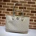 Gucci GG Supreme Canvas Tote Bags With Leather Accents Collection size:38×28×15cm #A53689