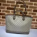 Gucci GG Supreme Canvas Tote Bags With Leather Accents Collection size:38×28×15cm #A53689