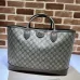 Gucci GG Supreme Canvas Tote Bags With Leather Accents Collection size:38×28×15cm #A53689