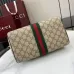 Gucci GG Supreme Canvas Boston Bag With Web Stripe And Top Handles size:25×17×14cm #A53744