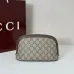 Gucci Ophidia GG Supreme Cosmetic Pouch With Web Stripe and Double G size:24×13×8cm #A53923
