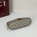 Gucci Ophidia GG Supreme Cosmetic Pouch With Web Stripe and Double G size:24×13×8cm #A53923