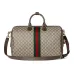 Gucci GG Supreme Web Stripe Duffel Bag For Timeless Travel Style size:44×29×25cm #A53692
