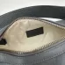 Gucci Vintage-Inspired Olive Green Canvas Crossbody Bag with Red-Green Web Stripe &amp; Gold Hardware #A56004