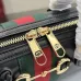 Gucci Web Stripe Horsebit Handbag 866732 Black 28x15x10cm #A62942