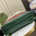 Gucci Embroidered Canvas Tote Bag With Web Stripe And Italian Craftsmanship #A52611