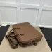 GG Emblem briefcase in brown leather #A49687