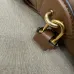 GG Emblem briefcase in brown leather #A49687