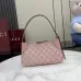 GG Emblem small shoulder bag in coated fabric #A49686