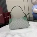 GG Emblem small shoulder bag in coated fabric #A49686