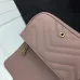 Gucci Marmont Mini Bag In Pink Quilted Leather With Gold Double G Hardware #A50717