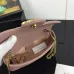 Gucci Marmont Mini Bag In Pink Quilted Leather With Gold Double G Hardware #A50717