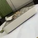 Gucci GG Monogram Canvas Shoulder Bags With Color - Block Leather Accents size:27×14×6cm #A53672