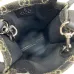Gucci GG Denim Mini Tote Bag With Leather Handles And Adjustable Crossbody Strap #A50424