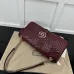 Gucci 788371 Burgundy GG Marmont Chain Bag, Top Quality, 40.5x20x9cm #A61851