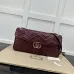 Gucci 788371 Burgundy GG Marmont Chain Bag, Top Quality, 40.5x20x9cm #A61851