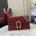 Gucci 818145 Dionysus Suede GG Chain Shoulder Bag 28x16x8cm #A61864