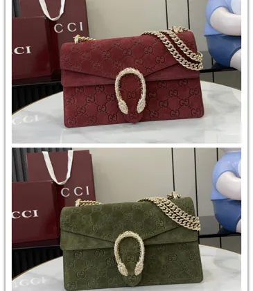Gucci 818145 Dionysus Suede GG Chain Shoulder Bag 28x16x8cm #A61864