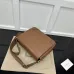 Gucci 821154 Brown Full Leather Messenger Bag, Premium Quality, 29x23x7.5cm #A61845
