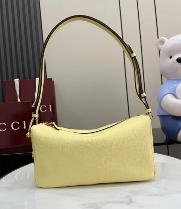 Gucci 860787 Medium Shoulder Bag - Light Yellow #A60916