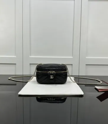 Gucci Black Quilted Chain Shoulder Bag 837455 #A55682